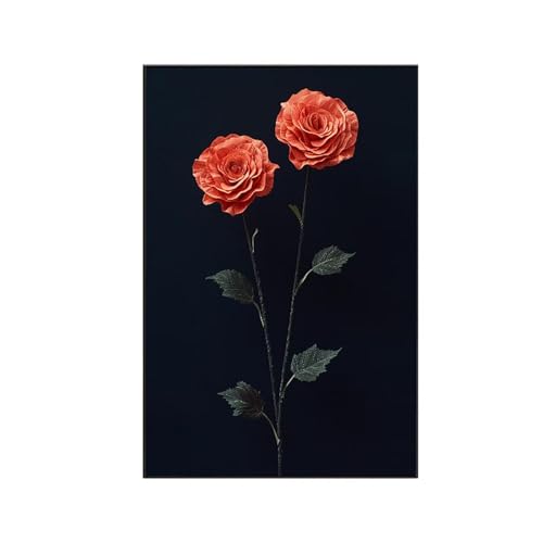 RNXAOPEN Blumen Malen Nach Zahlen Erwachsene, Malen Nach Zahlen Rose, DIY Paint by Numbers Set Pinseln und Acrylfarben für Anfänger Geeignet mit Zimmer Deko Asthetik, Geschenke 80x110cm Q-2 RNXAOPEN Blumen Malen Nach Zahlen Erwachsene, Malen Nach Zahlen Rose, DIY Paint by Numbers Set Pinseln und Acrylfarben für Anfänger Geeignet mit Zimmer Deko Asthetik, Geschenke 80x110cm Q-2 von RNXAOPEN