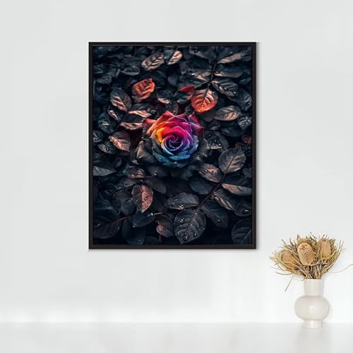 RNXAOPEN Diamond Painting Anlage, Diamond Painting Erwachsene Rose Bastelset, DIY Diamant Malerei Runder Vollbohrer Diamanten Kinder Malerei Stickerei Kreuzstich Dekoration, Geschenk 50x70CM PJY4 6-6 RNXAOPEN Diamond Painting Anlage, Diamond Painting Erwachsene Rose Bastelset, DIY Diamant Malerei Runder Vollbohrer Diamanten Kinder Malerei Stickerei Kreuzstich Dekoration, Geschenk 50x70CM PJY4 6-6 von RNXAOPEN