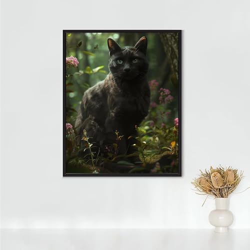 RNXAOPEN Diamond Painting Erwachsene Tier Diamond Painting Katze DIY Vollbohrer Diamant Malerei Set Anfänger, Diamant Kunst Malerei Stickerei Set, Wanddeko und Zimmer Deko, Geschenke 60x80cm PJY9 Y-I RNXAOPEN Diamond Painting Erwachsene Tier Diamond Painting Katze DIY Vollbohrer Diamant Malerei Set Anfänger, Diamant Kunst Malerei Stickerei Set, Wanddeko und Zimmer Deko, Geschenke 60x80cm PJY9 Y-I von RNXAOPEN