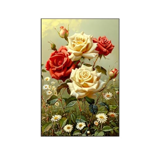 RNXAOPEN Malen Nach Zahlen Erwachsene Blumen Malen Nach Zahlen, Paint by Numbers Rose Bastelset Erwachsene Frauen mit Pinseln und Acrylfarben für Deko Schlafzimmer, Geschenke für Frauen 90x120cm 4-C RNXAOPEN Malen Nach Zahlen Erwachsene Blumen Malen Nach Zahlen, Paint by Numbers Rose Bastelset Erwachsene Frauen mit Pinseln und Acrylfarben für Deko Schlafzimmer, Geschenke für Frauen 90x120cm 4-C von RNXAOPEN