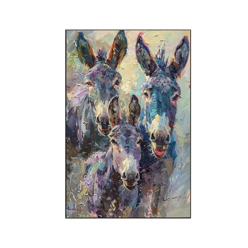 RNXAOPEN Malen Nach Zahlen Erwachsene Tier Malen Nach Zahlen, Paint by Numbers Esel Bastelset Erwachsene Frauen mit Pinseln und Acrylfarben für Deko Schlafzimmer, Geschenke für Frauen 80x100cm 2-M RNXAOPEN Malen Nach Zahlen Erwachsene Tier Malen Nach Zahlen, Paint by Numbers Esel Bastelset Erwachsene Frauen mit Pinseln und Acrylfarben für Deko Schlafzimmer, Geschenke für Frauen 80x100cm 2-M von RNXAOPEN