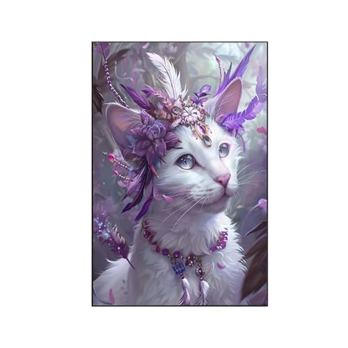 RNXAOPEN Malen Nach Zahlen Erwachsene Tier Malen Nach Zahlen, Paint by Numbers Katze Bastelset Erwachsene Frauen mit Pinseln und Acrylfarben für Deko Schlafzimmer, Geschenke für Frauen 80x100cm F-8 RNXAOPEN Malen Nach Zahlen Erwachsene Tier Malen Nach Zahlen, Paint by Numbers Katze Bastelset Erwachsene Frauen mit Pinseln und Acrylfarben für Deko Schlafzimmer, Geschenke für Frauen 80x100cm F-8 von RNXAOPEN