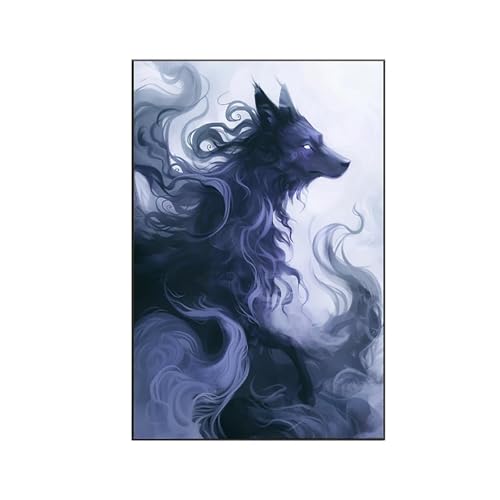 RNXAOPEN Malen Nach Zahlen Erwachsene Tier Malen Nach Zahlen, Paint by Numbers Wolf Bastelset Erwachsene Frauen mit Pinseln und Acrylfarben für Deko Schlafzimmer, Geschenke für Frauen 80 x 110 cm H-K RNXAOPEN Malen Nach Zahlen Erwachsene Tier Malen Nach Zahlen, Paint by Numbers Wolf Bastelset Erwachsene Frauen mit Pinseln und Acrylfarben für Deko Schlafzimmer, Geschenke für Frauen 80 x 110 cm H-K von RNXAOPEN