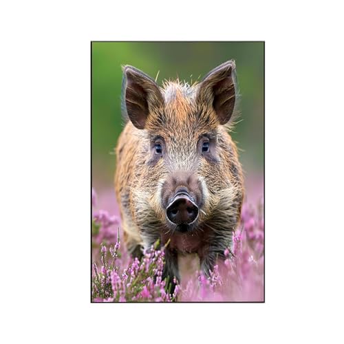 RNXAOPEN Tier Malen Nach Zahlen Erwachsene, Malen Nach Zahlen Schwein, DIY Paint by Numbers Set Pinseln und Acrylfarben für Anfänger Geeignet mit Zimmer Deko Asthetik, Geschenke 80x110cm 4-R RNXAOPEN Tier Malen Nach Zahlen Erwachsene, Malen Nach Zahlen Schwein, DIY Paint by Numbers Set Pinseln und Acrylfarben für Anfänger Geeignet mit Zimmer Deko Asthetik, Geschenke 80x110cm 4-R von RNXAOPEN