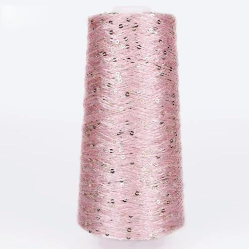 ROCILA 500G Glitter FancyYarn Pailletten Hand Häkeln Thread Stricken Kleidung Needleworkyarn Mit Pailletten Stricken Garn Handarbeit Pailletten von ROCILA