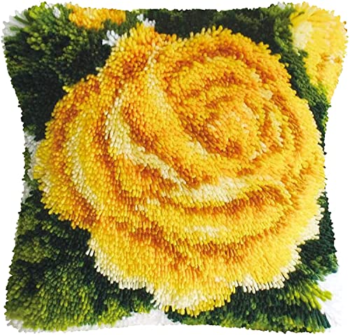 ROCKY&CHAO Myriad Choices Knüpfteppich Zum Selber Knüpf-Sets mit Kissen knüpfen 43x43cm Kissenbezug für Erwachsene und Kinder Latch Hook Kit Heimaccessoire, Wandkunst ROCKY&CHAO Myriad Choices Knüpfteppich Zum Selber Knüpf-Sets mit Kissen knüpfen 43x43cm Kissenbezug für Erwachsene und Kinder Latch Hook Kit Heimaccessoire, Wandkunst von ROCKY&CHAO