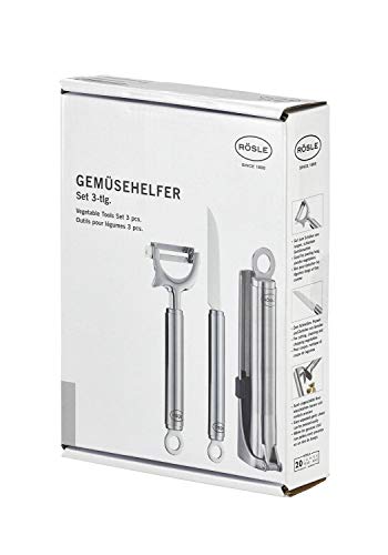 Rösle 13575 Gemüsehelfer-Set, Edelstahl von RÖSLE