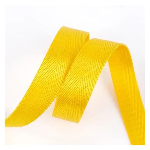 Nylonband 10 Meter 20–50 mm Nylon-Gurtband, Bänder for Gürtel, Hundehalsband, Rucksackgurt, Meterware, Schrägband, DIY-Nähzubehör Für Buntes Gurtband, Zum Basteln, Halsband Für Hau(RD001-Yellow,50mm) Nylonband 10 Meter 20–50 mm Nylon-Gurtband, Bänder for Gürtel, Hundehalsband, Rucksackgurt, Meterware, Schrägband, DIY-Nähzubehör Für Buntes Gurtband, Zum Basteln, Halsband Für Hau(RD001-Yellow,50mm) von ROEUIPG