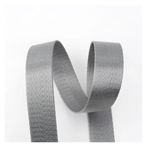 Nylonband 10 Meter 20–50 mm Nylon-Gurtband, Bänder for Gürtel, Hundehalsband, Rucksackgurt, Meterware, Schrägband, DIY-Nähzubehör Für Buntes Gurtband, Zum Basteln, Halsband Für Hau(RD001-Gray,32mm) Nylonband 10 Meter 20–50 mm Nylon-Gurtband, Bänder for Gürtel, Hundehalsband, Rucksackgurt, Meterware, Schrägband, DIY-Nähzubehör Für Buntes Gurtband, Zum Basteln, Halsband Für Hau(RD001-Gray,32mm) von ROEUIPG