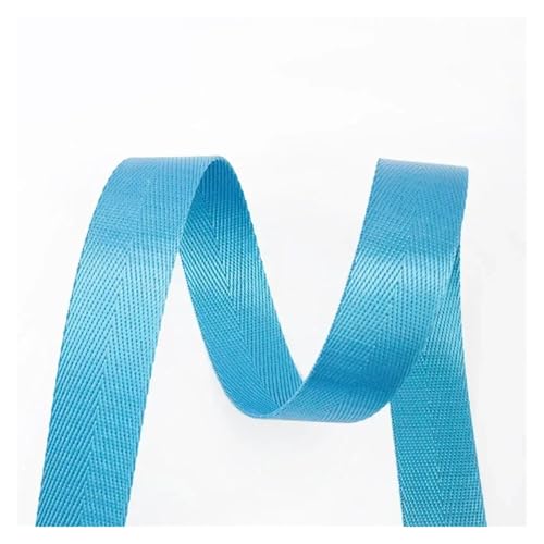Nylonband 5 meter 20/25/32/38/50mm 1mm Dickes Festes Farbe Nylon Band for Sicherheitsgurt Rucksack Gurtband DIY Taschengurt Nähzubehör Für Buntes Gurtband, Zum Basteln, Halsband Für Hau(SkyBlue,32mm) Nylonband 5 meter 20/25/32/38/50mm 1mm Dickes Festes Farbe Nylon Band for Sicherheitsgurt Rucksack Gurtband DIY Taschengurt Nähzubehör Für Buntes Gurtband, Zum Basteln, Halsband Für Hau(SkyBlue,32mm) von ROEUIPG