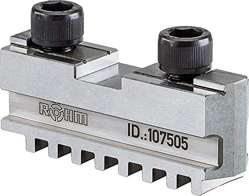 RÖHM 107504 Grundbacken GB DIN 6350 Typ 302 für ZGU/ZSU 200/4 mit Befestigungsschraube (4-er pack) von ROHM