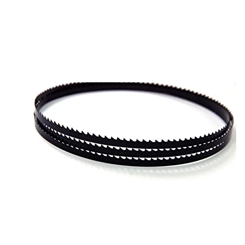 Bandsägeblatt Premium Qualität, 3 Stück 1400 x 9,35 x 0,5 mm Carbon-Sägeband 3 4 6 10 14 TPI Bandsägeblätter Holzbearbeitungswerkzeuge Zubehör(10 Tpi) von ROJDFCNBW