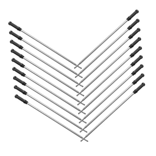 ROMANSENTIAL 50 Stück Kugelschreiber-minen, Mittlere Spitze, Metall-stift-minen, Austauschbare Kugelschreiber-minen, Schwarze Mine Für Die Meisten Metall-kugelschreiber von ROMANSENTIAL