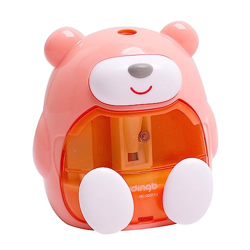 1 Satz Bleistiftspitzer Bleistiftspitzer Tragbare Schärfer Bleistift Für Kinder Mini Bleistift Elektrischer Bleistiftspitzer Für Kinder Bleistift-schnellspitzer Rostfreier Stahl ROMISBABA von ROMISBABA