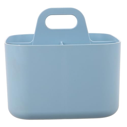 Fach Aufbewahrungskorb lagercontainer orginizers Organisator des Kunstbedarfs Desktop-Organizer Fall Fach-Stifte-Organizer Tischhalter für Wohnheim Plastik Sky-blue ROMISBABA von ROMISBABA