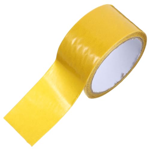 ROMISBABA 1 Rolle Doppelseitiges Klebeband Teppich Zweiseitiges Klebeband Netzband Wasserdichtes Isolierband Montageband Yellow von ROMISBABA