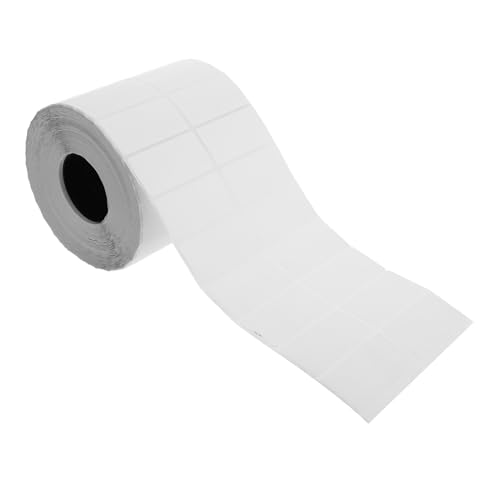 ROMISBABA 1 Rolle Kupferstich-etikettenpapier Klebeetiketten Zum Beschriften Etiketten Zur Aufbewahrung Von Lebensmitteln Preise Etiketten Leere Etiketten Weiß Kupferplattenaufkleber von ROMISBABA