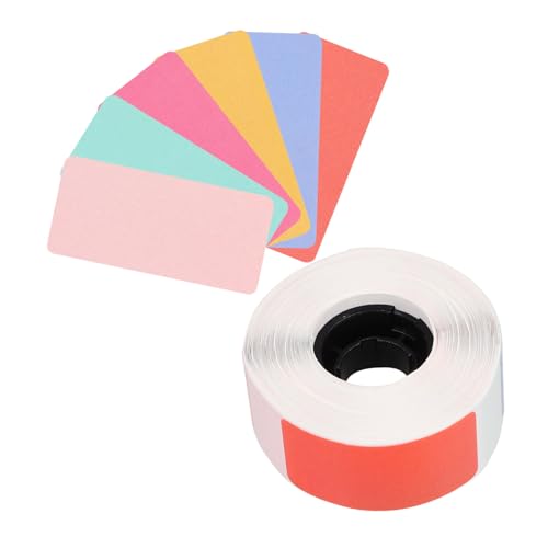 ROMISBABA 1 Rolle Thermoetikettenpapier Schulsachen Klebeetikett Namensschild Etiketten Für Thermodrucker Rechtecke Beschriften Namensetiketten Aufkleber Preisschilder Selbstklebendes Papier von ROMISBABA