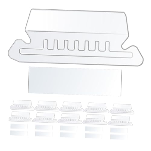 ROMISBABA 1 Satz Etikettenhalter Hängemappen Registerkarten Hängeregisterkarten Etiketten Kleine Hängeregistratur Ordner Registerkarten Für Hängemappen Aktenordner Registerkarten von ROMISBABA