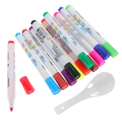 ROMISBABA 1 Satz Farbe Schwimmender Stift Weiß Whiteboard Trocken Abwischbare Expo-marker Tafel Kreidemarker Mit Feiner Spitze Bretter Papier Stoffmarker Verschwindender Tintenstift Plastik von ROMISBABA