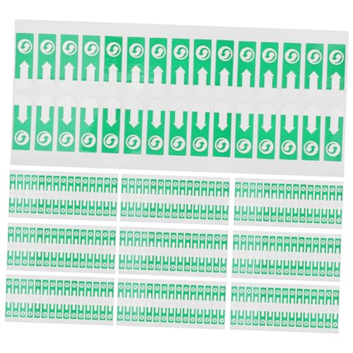 ROMISBABA 1000 Stück Etikettenversiegelung Aufkleber Mit Pfeilen Kleine -siegeletiketten Etiketten Aufkleber Kleine -etikettenaufkleber Selbstklebende Pfeilaufkleber Blöder Film von ROMISBABA
