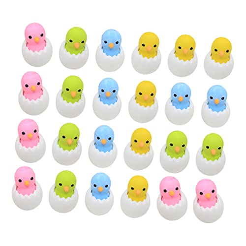 ROMISBABA 24st Shell Chick Radiergummi Radiergummi Hühnerradiergummis Für Kinder Puzzle Radiergummis Für Kinder Mini- Cartoon Radiergummis Tier Radiergummis Masse Kinderpreise von ROMISBABA