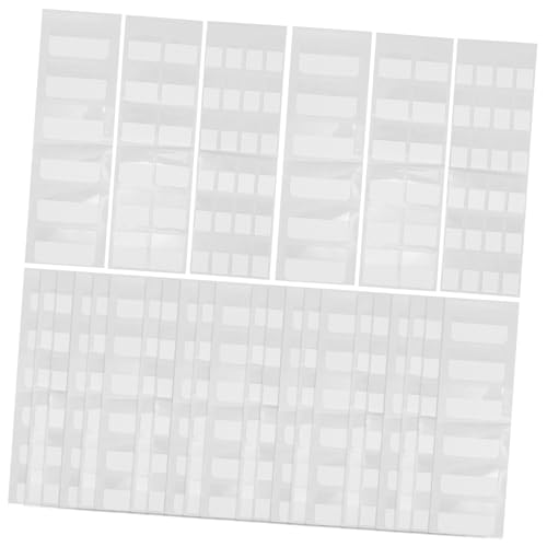 ROMISBABA 3 Index-label Tragbare Lesestreifen Lernzubehör Haftnotizen-tabs Lesestreifen Für Den Haushalt Praktische Lesestreifen Selbstklebende Lesemarkierungen Klebestreifen Transparent Pec von ROMISBABA