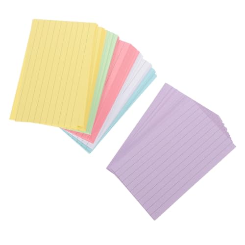 ROMISBABA 300 Blatt Farbige Indexkarten Multifunktionale Notizkarten für Zuhause Schule und Büro Farben für To Do Listen und Erinnerungen ROMISBABA 300 Blatt Farbige Indexkarten Multifunktionale Notizkarten für Zuhause Schule und Büro Farben für To Do Listen und Erinnerungen von ROMISBABA