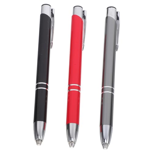 ROMISBABA 3st Metall-touch-kugelschreiber Business-stifte Stift Mit Licht Büro Stift Schicker Stift Malstifte Stifte Mit Stylus-spitzen Kapazitiver Stift Kunststifte Stift Aufleuchten Tinte von ROMISBABA