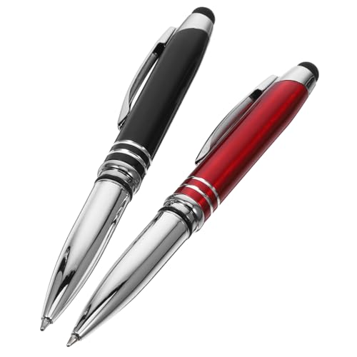 ROMISBABA 4 Stück Touch Kugelschreiber Stylus Stifte Niedlicher Gelstift LED Lichtstift Druckkugelschreiber Rollstift Taschenlampenstift Lichtstift Für Krankenschwestern von ROMISBABA