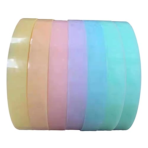 ROMISBABA 7 Rollen Tape-dekompressionsball Kinder Spielset Selbstklebendes Klebeband Doppelseitiges Klebeband Kinderspielzeug Sensorisches Spielzeug Doppelseitiges Abklebeband Bopp-film von ROMISBABA