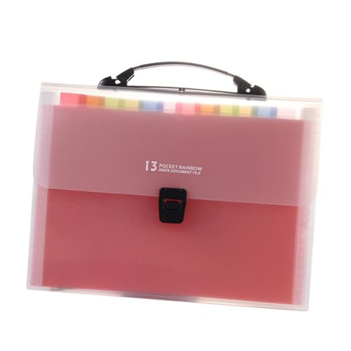 ROMISBABA Akkordeon-dateiordner Portable Document Organizer Keeper Paper Paping-ordner von ROMISBABA