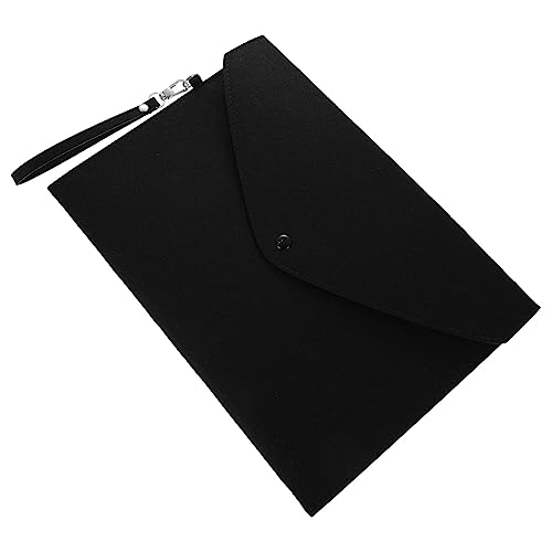 ROMISBABA Filz Papiertüten Nähgarnhalter Ständer Ordner Für Dokumente Make Up Tasche Organizer Taschenordner Für Ordner Dokumentenordner Beutel Mit Filzverschluss Aktenordner Aus von ROMISBABA