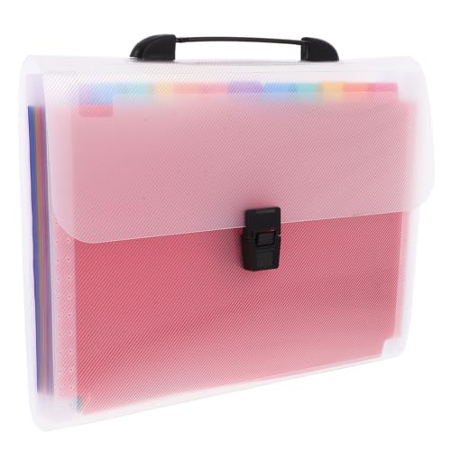 ROMISBABA Mappe Aktenkästen Briefablage-Organizer aus Papier Erweiterbarer Papier-Organizer a4 Ordner Taschenordner Papierordner Dokumentenhalter aus Papier Office-Datei-Organizer Abs von ROMISBABA