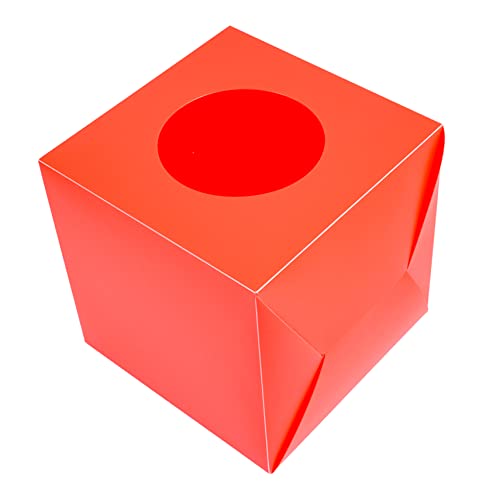 ROMISBABA Rote Raffle Ticket Box aus Kunststoff Transparente Losbox für Spenden Abstimmungen und Spiele Vielseitige Party Spendenbox für Jährliche Treffen und Büroveranstaltungen ROMISBABA Rote Raffle Ticket Box aus Kunststoff Transparente Losbox für Spenden Abstimmungen und Spiele Vielseitige Party Spendenbox für Jährliche Treffen und Büroveranstaltungen von ROMISBABA