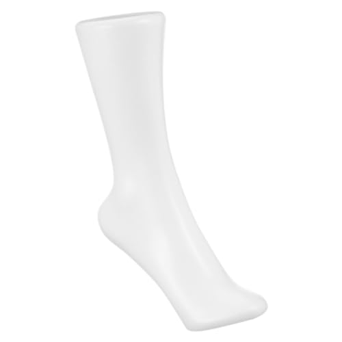 ROMISBABA Sockenmodell Fußpolster Fußpuppe Für Socken Sportsocken Herren Spitzensocken Oberschenkelhohe Socken Weiblich Liner Für Frauen Knöchelsocken Kostüm Für Erwachsene Hose Plastik Weiß von ROMISBABA