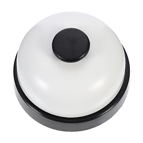 ROMISBABA läute die Glocke tischglocke handglocke rezeptionsglocke Serviceglocke Restaurantglocke Küchenglocke Gold Spiel Hund Empfangsglocke Kundenbedienung Glocke Rostfreier Stahl Black von ROMISBABA