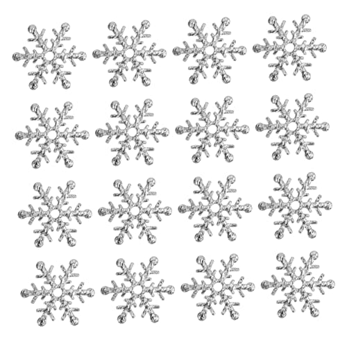 RORPOIR 600 Pcs Silber Schneeflocke Pailletten Weihnachten Dekoration Konfetti Funkelnden Party Feier von RORPOIR