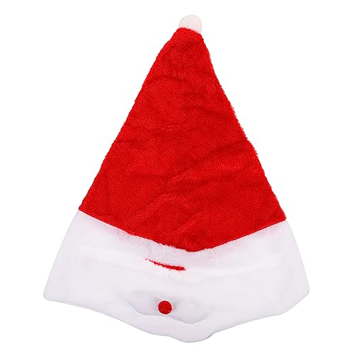 RORPOIR 1Stk Weihnachts mann Hut Skihelmabdeckung Helm Wasserabdeckung helm abdeckung Helmet decoration for Christmas Helmet accessory for Christmas Helmschutz Helmmütze Samt rot von RORPOIR