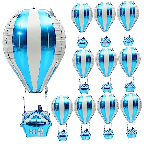 RORPOIR 50 Stück Heißluftballon Heliumtanks für Ballons 200 Ballons zum geburtstag dekor party mitgebsel kinder kinderparty mitgebsel balongas kauspielzeug Kinderspielzeug von RORPOIR