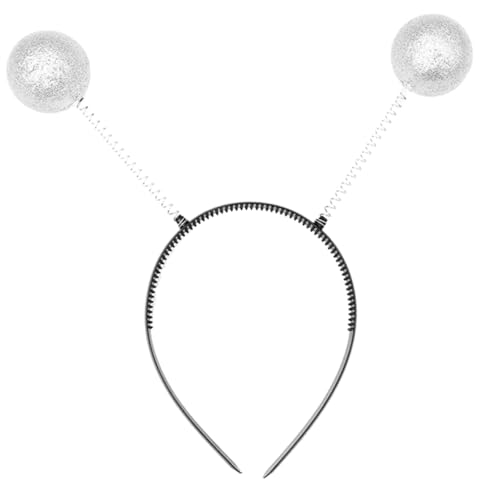 RORPOIR Alien Stirnband Mars Antennen Stirnband Alien Kopfschmuck Alien Augen Stirnband Alien Antennen Stirnband Mars Antennen Haarband Alien Glitzer Haarbänder Monster Stirnband von RORPOIR