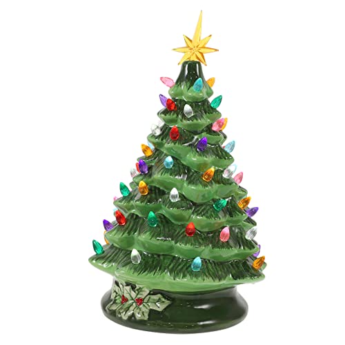 RORPOIR Weihnachtsbaum Aus Keramik Weihnachtsdeko Baumschmuck Aus Keramik Leuchtender Weihnachtsbaumschmuck Weihnachtsvorrat Weihnachtsschmuck Weihnachts-accessoire Christbaumschmuck Green von RORPOIR