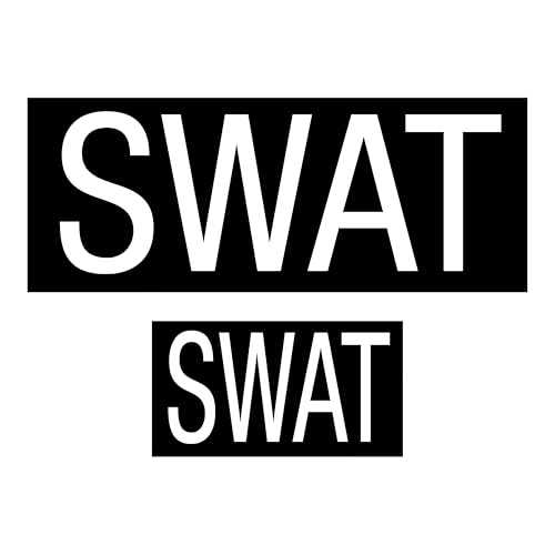 Patch Swat 2er Set schwarz von ROTHCO