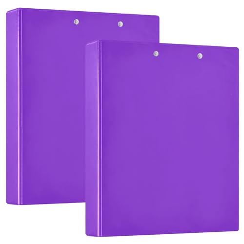 Blau-violett 3 Ringbuch, D-Ringbuch, 3-Ringbuch, 3-Ringbuch mit Taschen, flexibler 3-Ringbuch, Büroprodukt von RPLIFE