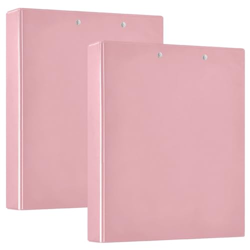 Blush Pink Drei-Ringbuch, D-Ringbuch, Flexibler 3-Ringordner, Professioneller 3-Ringordner, 3-Ringbuch mit Klemmbrett von RPLIFE