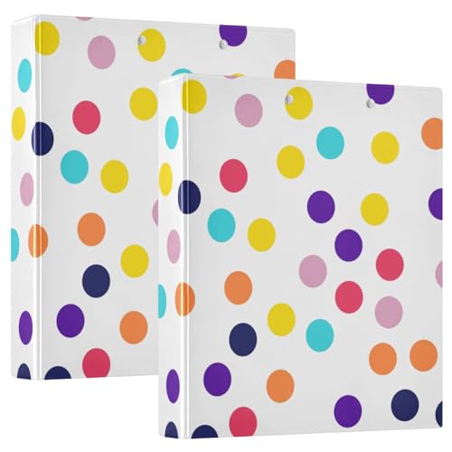 Bunte 3-Ringbinder, D-Ringbuch, flexibler 3-Ringordner, Kunststoff, 3-Ringbuch, 3-Ringbuch mit Klemmbrett von RPLIFE