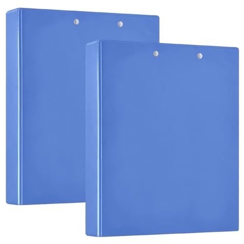 Salvia Blue 3.8 cm 3-Ringbuch, D-Ringordner, flexibler Ordner, professioneller 3-Ringordner, 3-Ringbuch mit Taschen von RPLIFE