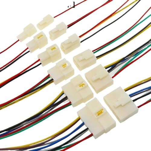 RQLVZHGK 1 Set 1 2 3 4 6 8 9 Pin 6.3mm Vehicle Connector High Current Equipment Wiring Harness Male Female Car Butt Joint MAYAIYIN(2PIN) von RQLVZHGK