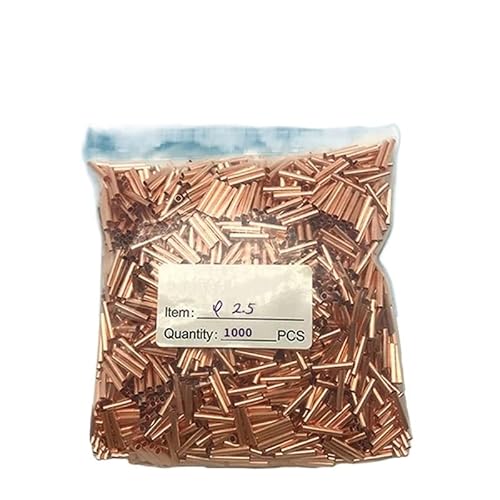 RQLVZHGK 1000 PCS GT Copper Pipe and Wire Connector Terminal with Cold Crimping Joint - and Copper Nose 1.5-10m㎡ MAYAIYIN(GT-2.5 1000PCS) von RQLVZHGK