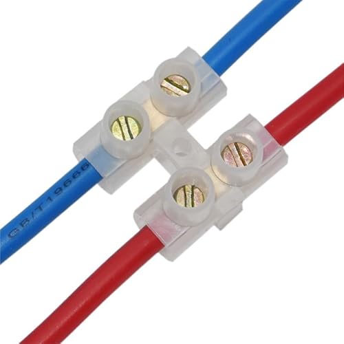 RQLVZHGK 20pcs/Lot Screw Terminal Barrier Connector Electrical Wire Connection Barrier Terminal Strip Block MAYAIYIN von RQLVZHGK